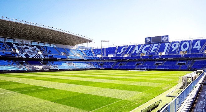 Estadio de la Rosaleda, málagacf
